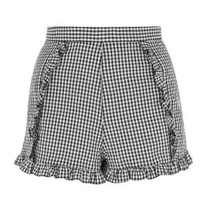 Topshop Gingham Shorts